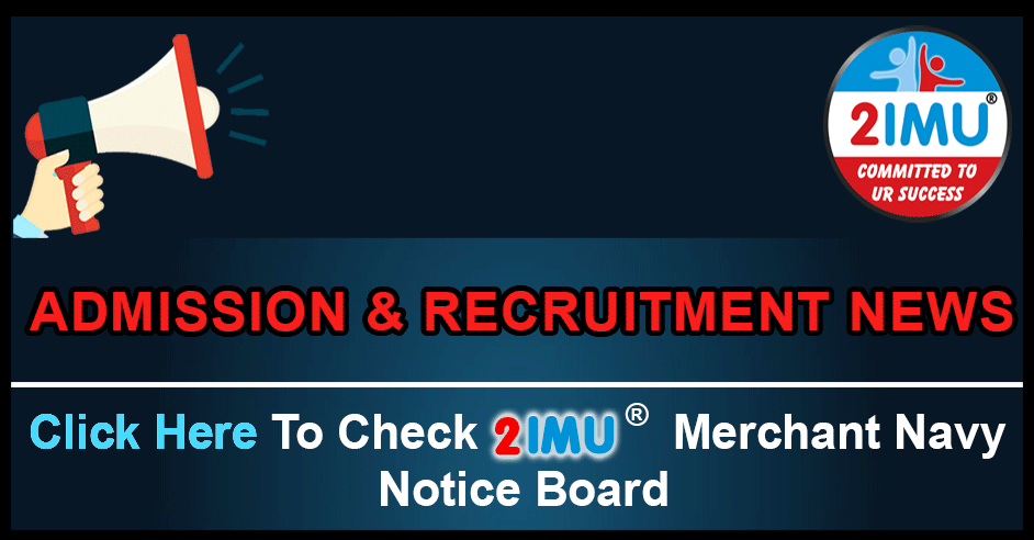imu cet admission notification, join merchant navy after 10th, 12th